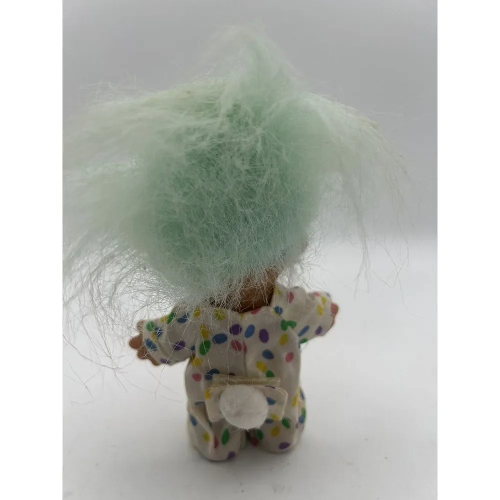 Vintage Easter‎ Bunny Troll Doll Overalls/Bunny Ears 5 & Easter Bunny Rabbit Lot